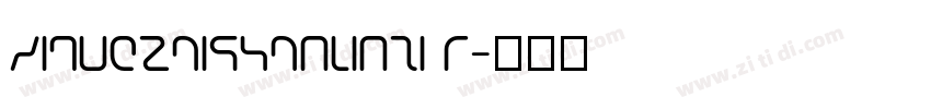 XiQuezaishanlinti R字体转换